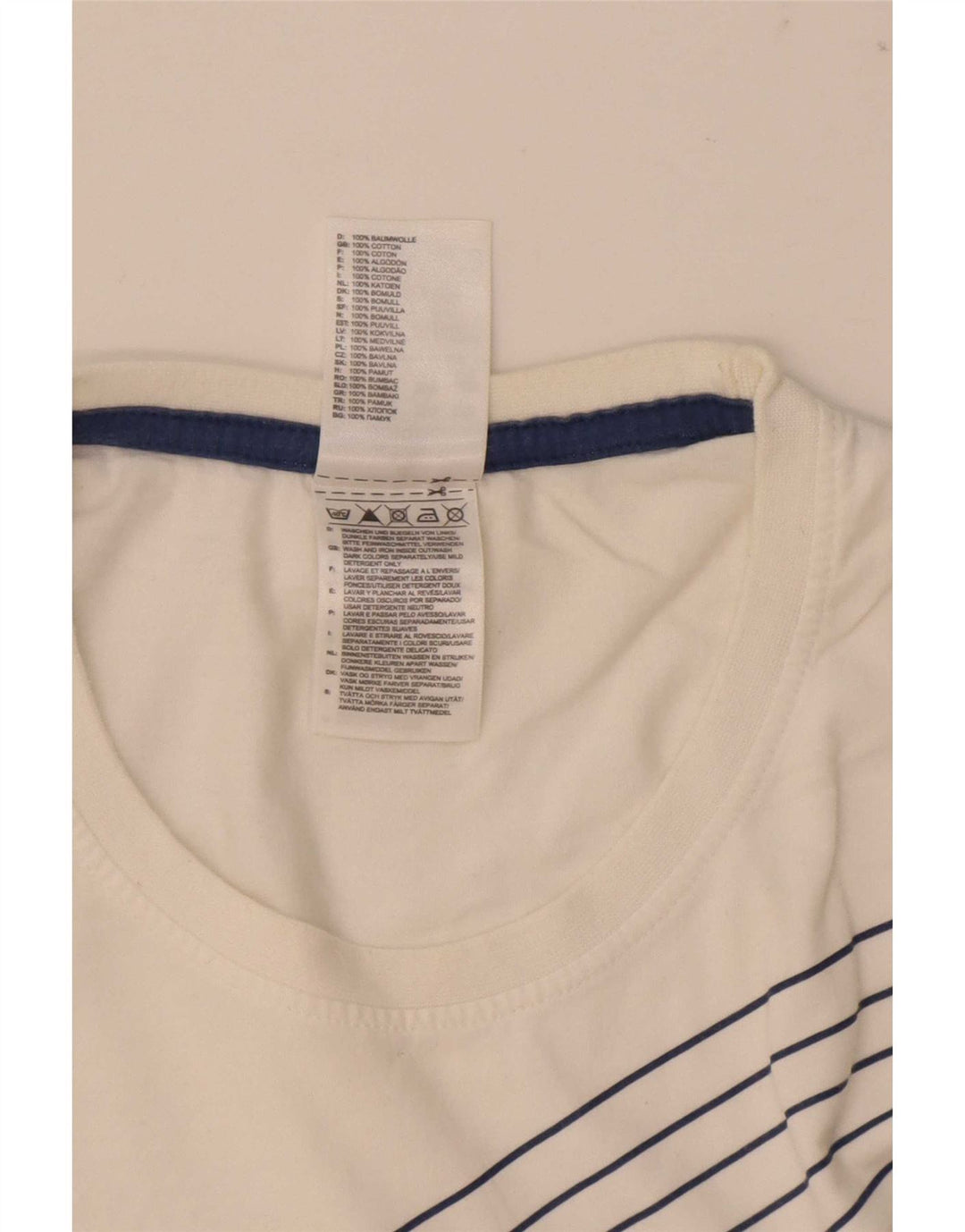 Adidas Mens Graphic T-Shirt Top XL White