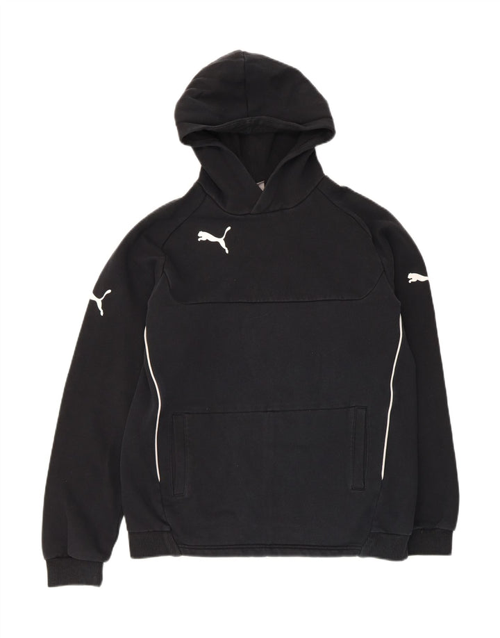 Puma Boys Hoodie Jumper 15-16 Years Black