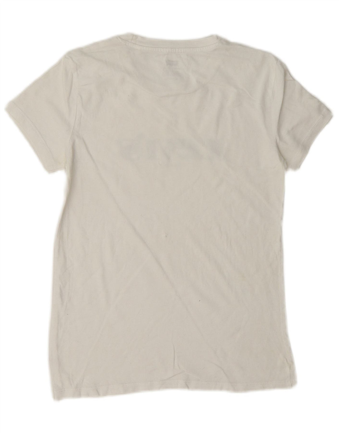 Levi's Womens Oversized Graphic T-Shirt Top UK 2 2XS White
