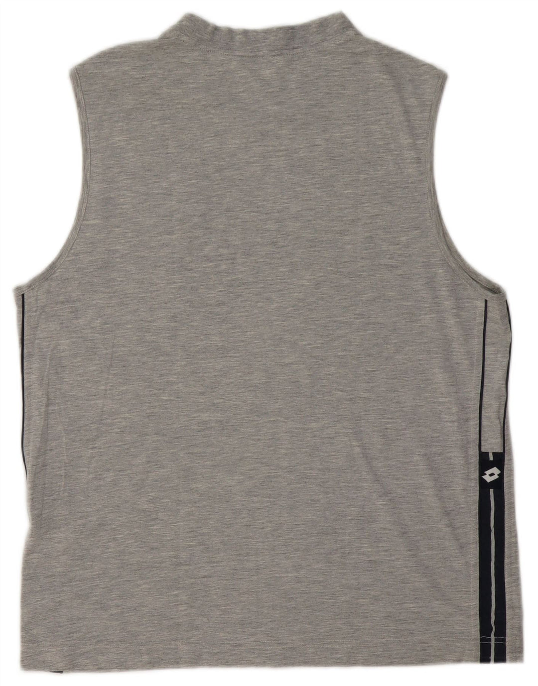 Lotto Mens Vest Top Medium Grey Flecked Cotton