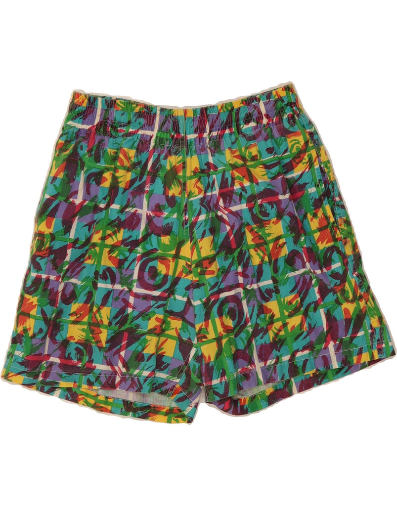 VINTAGE Mens Abstract Swimming Shorts Large W34  Multicoloured Vintage Vintage and Second-Hand Vintage from Messina Hembry 