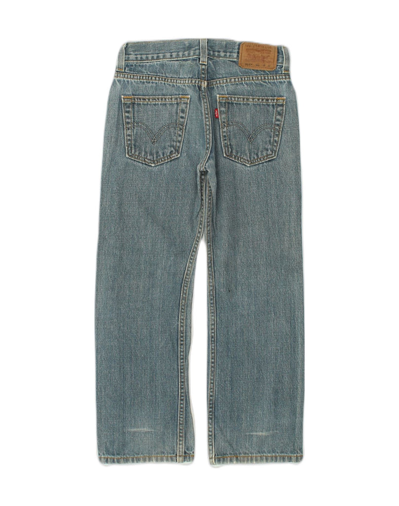 LEVI'S Boys 514 Slim Straight Jeans 7-8 Years W24 L22  Grey Cotton | Vintage Levi's | Thrift | Second-Hand Levi's | Used Clothing | Messina Hembry 