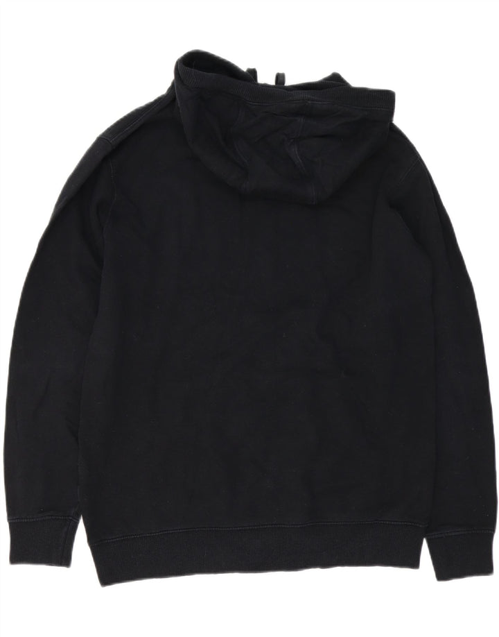Vans Mens Graphic Hoodie Jumper Small Black Cotton
