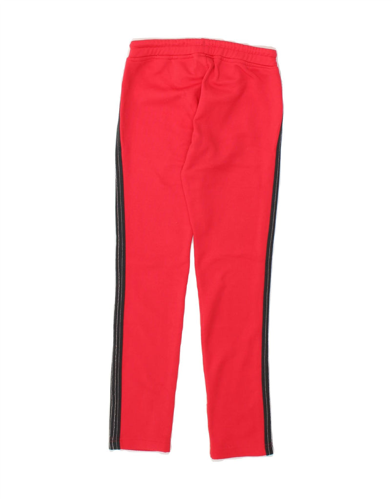 DIADORA Girls Tracksuit Trousers 13-14 Years XL Red Polyester | Vintage Diadora | Thrift | Second-Hand Diadora | Used Clothing | Messina Hembry 