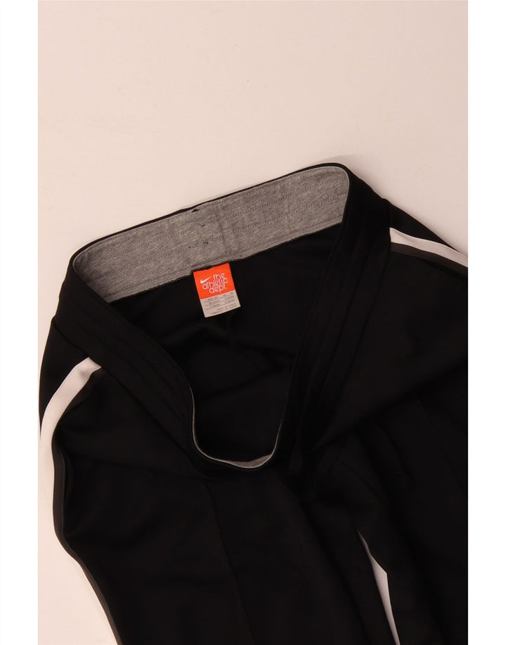 NIKE Womens Tracksuit Trousers UK 12/14 Medium  Black Polyester