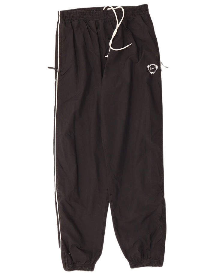 Nike Mens Tracksuit Trousers Joggers Large Black Polyester