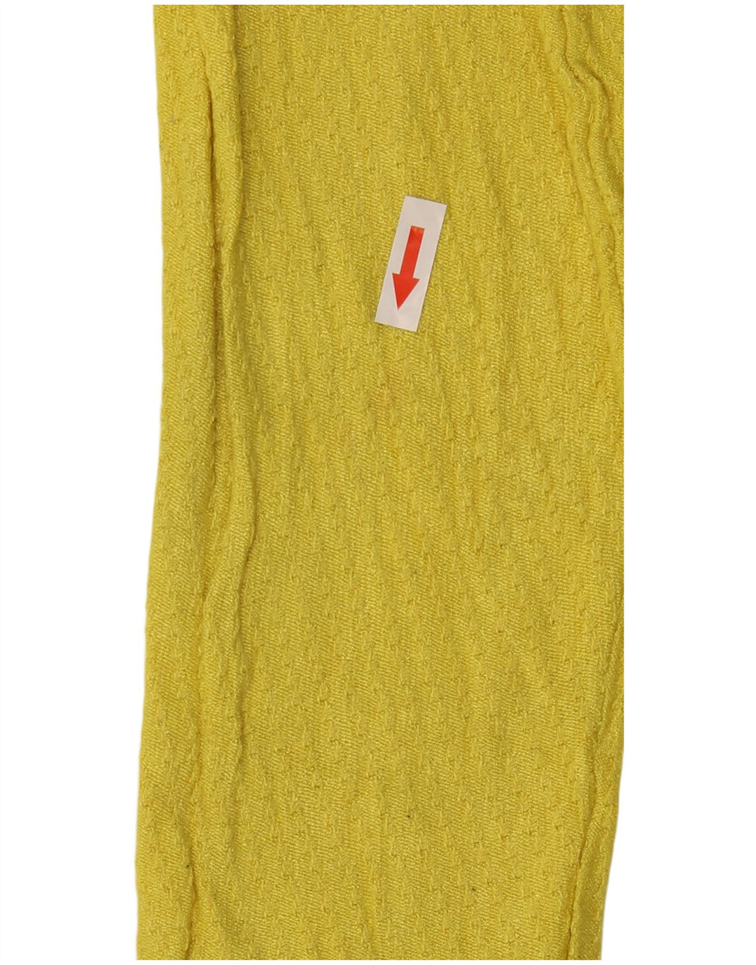 Zara Womens Crew Neck Jumper Sweater UK 12 Medium Yellow