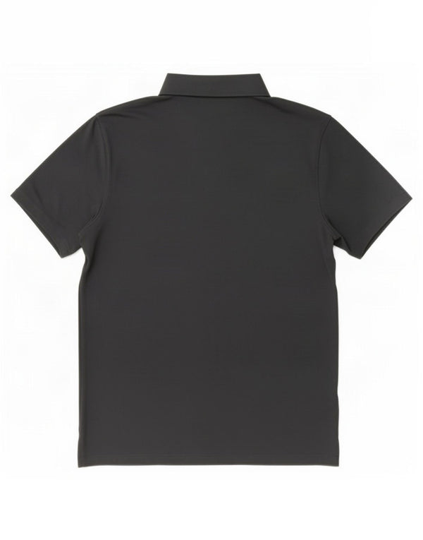 Nike Mens Dri Fit Polo Shirt Medium Grey Striped Polyester