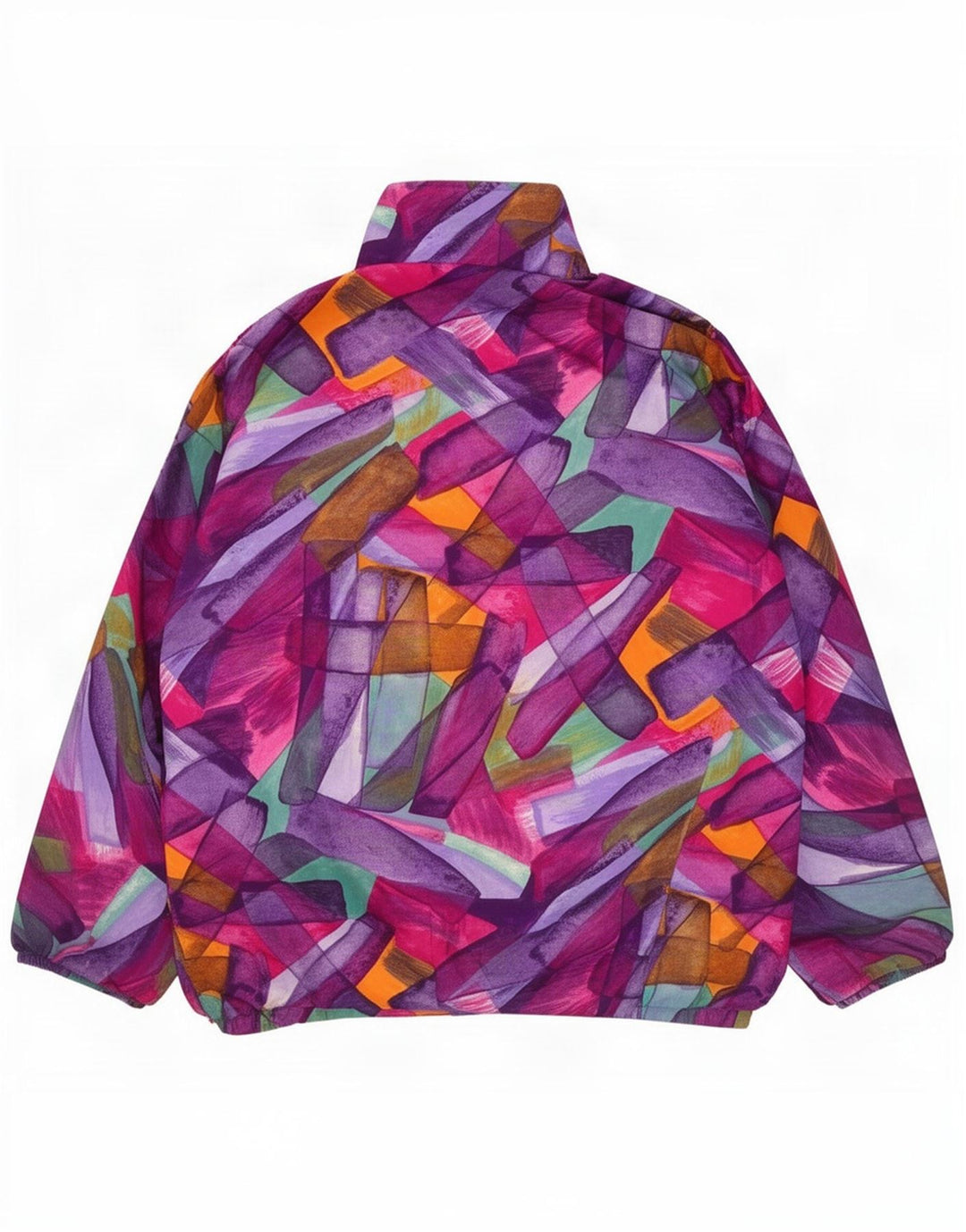 Gonso Womens Pullover Tracksuit Top UK 22 3XL Multicoloured Geometric