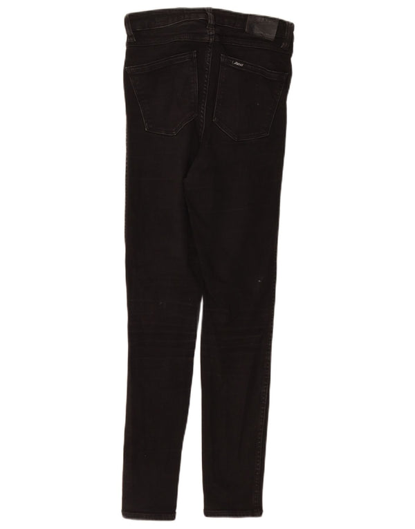 LEE Womens Riders High Rise Skinny Jeans US 9 Medium W24 L27 Black Cotton