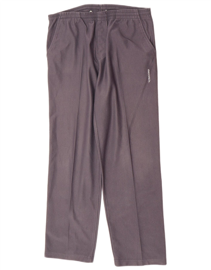 Diadora Mens Tracksuit Trousers XL  Grey Polyester