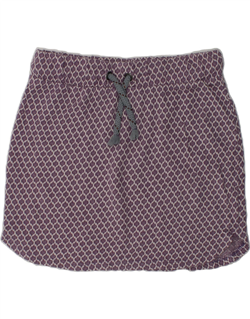 BENETTON Girls Straight Skirt 9-10 Years W24  Purple Check | Vintage Benetton | Thrift | Second-Hand Benetton | Used Clothing | Messina Hembry 