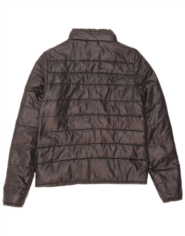 Nike Womens Crop Padded Coat UK 10 Small Black Nylon