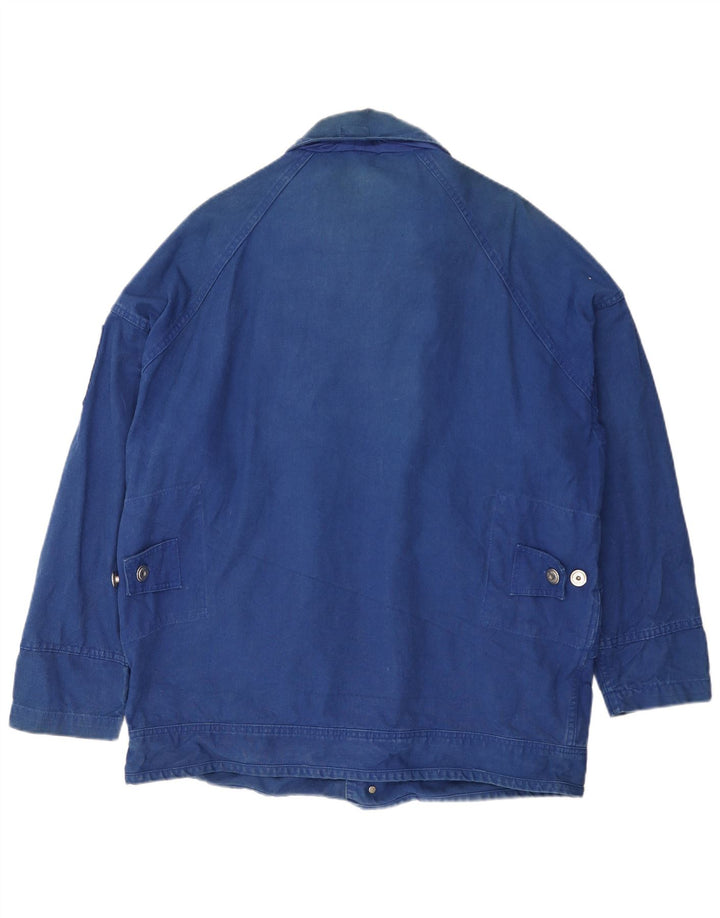 Murphy & Nye Mens Loose Fit Bomber Jacket UK 40 Large Blue
