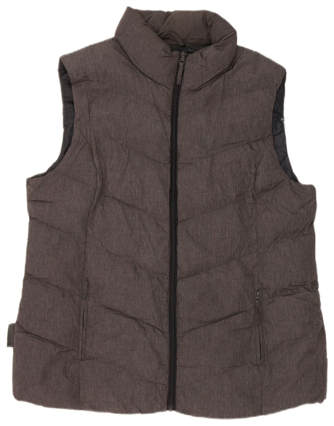 MOUNTAIN WAREHOUSE Mens Padded Gilet UK 38 Medium Grey Polyester