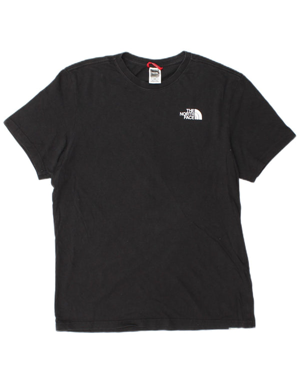 The North Face Mens Graphic T-Shirt Top Medium Black Cotton