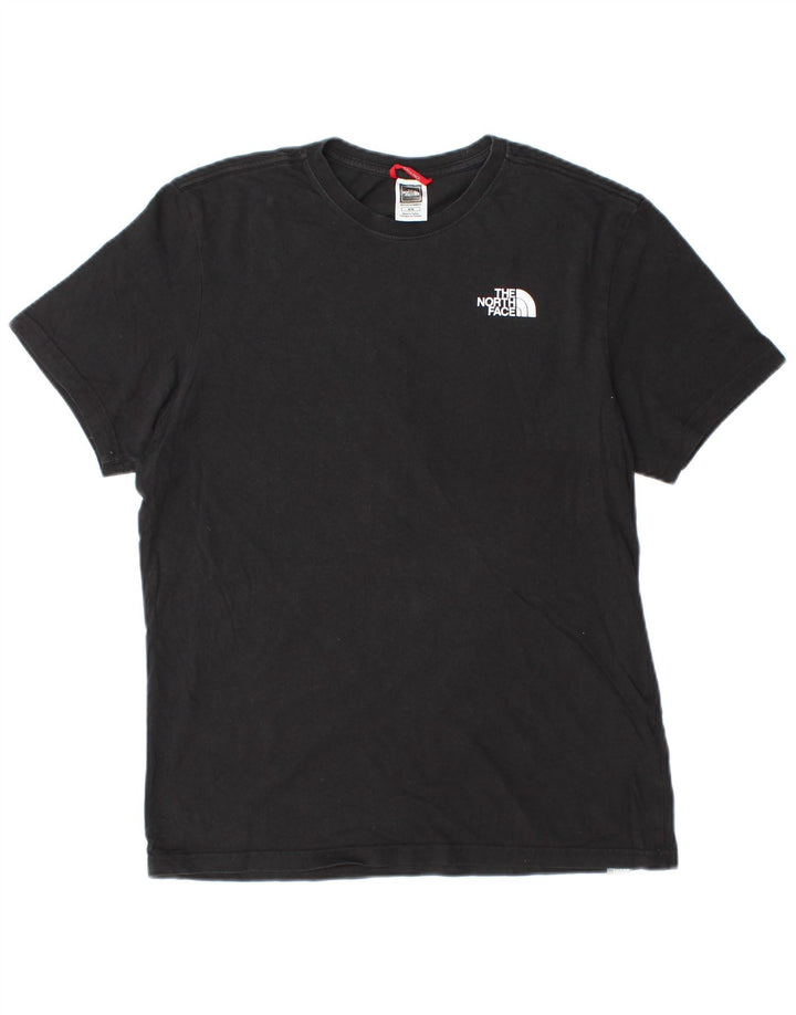 The North Face Mens Graphic T-Shirt Top Medium Black Cotton
