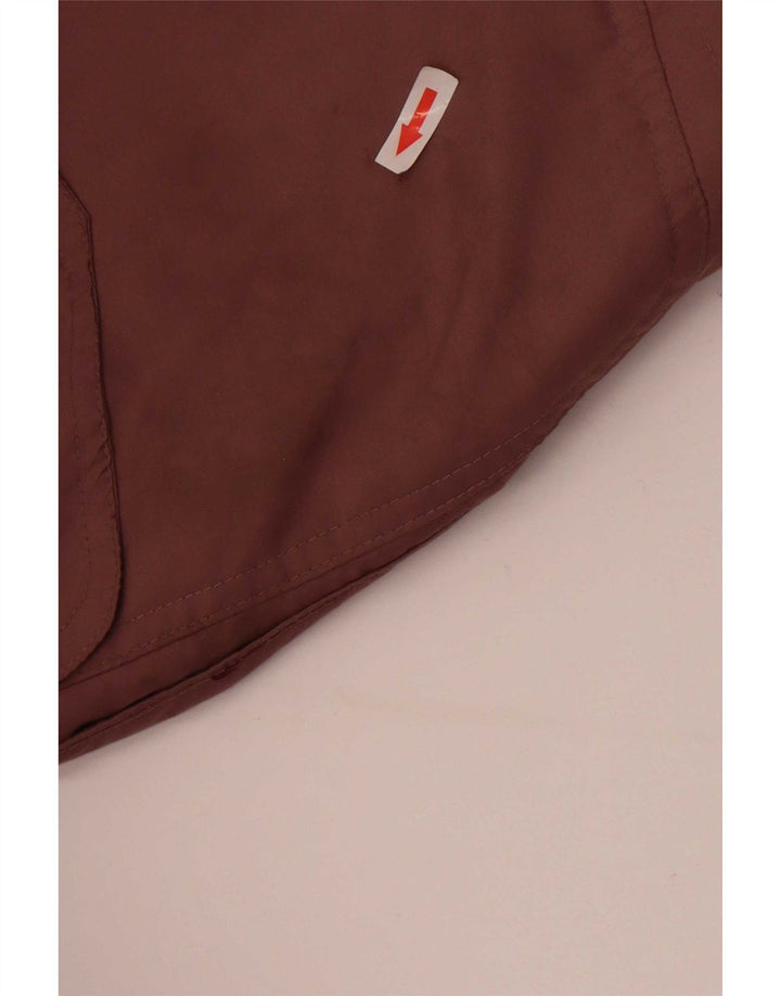 Vintage Womens Oversized Parka Jacket EU 42 Large Brown Polyester
