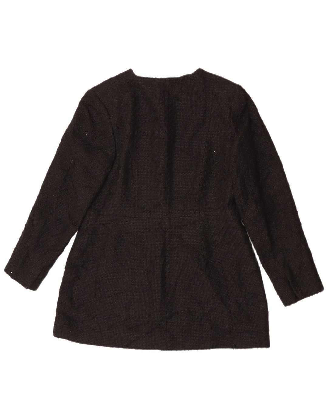 Zara Womens 4 Button Blazer Jacket UK 18 XL Black