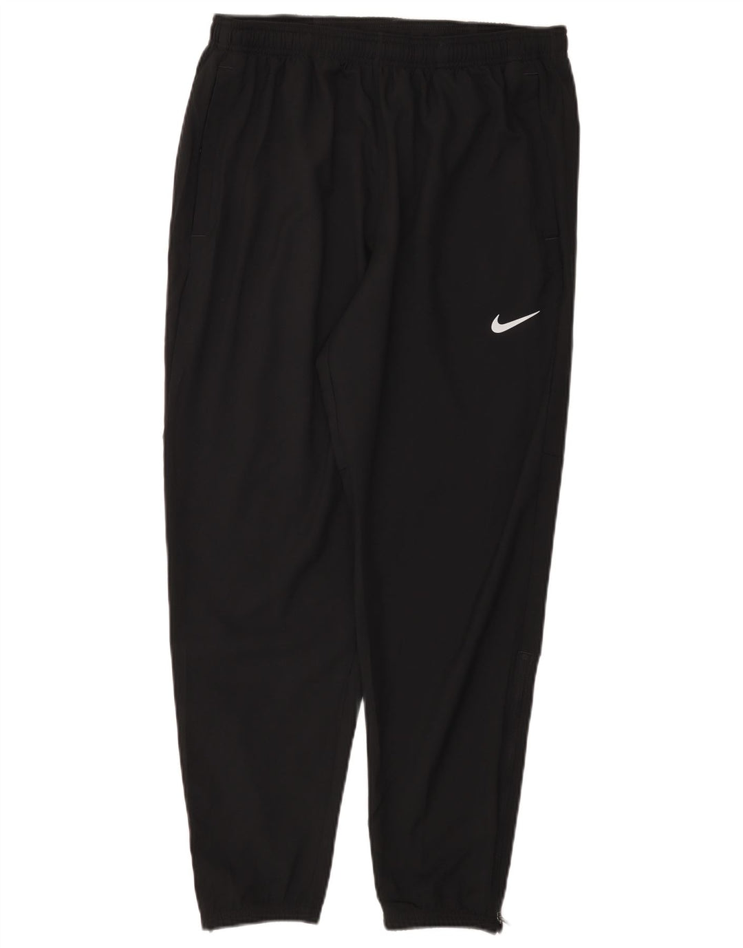 Nike Womens Dri Fit Tracksuit Trousers UK 16 Large  Black Polyester
