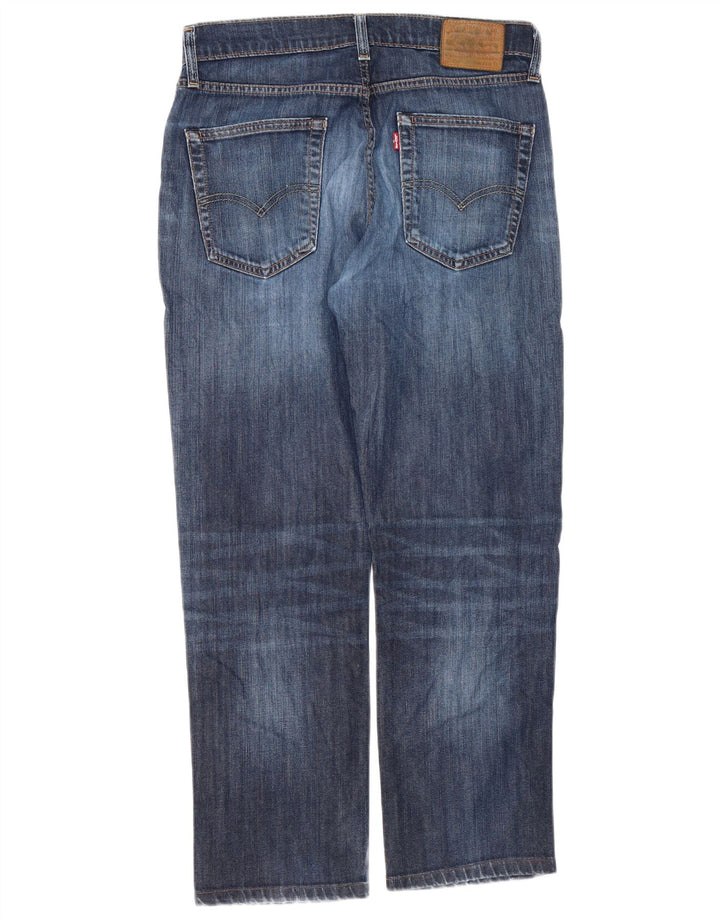 Levi's Mens 514 Straight Jeans W31 L28 Navy Blue