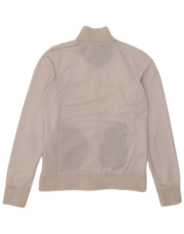 Diadora Womens Tracksuit Top Jacket UK 14 Large White Polyester