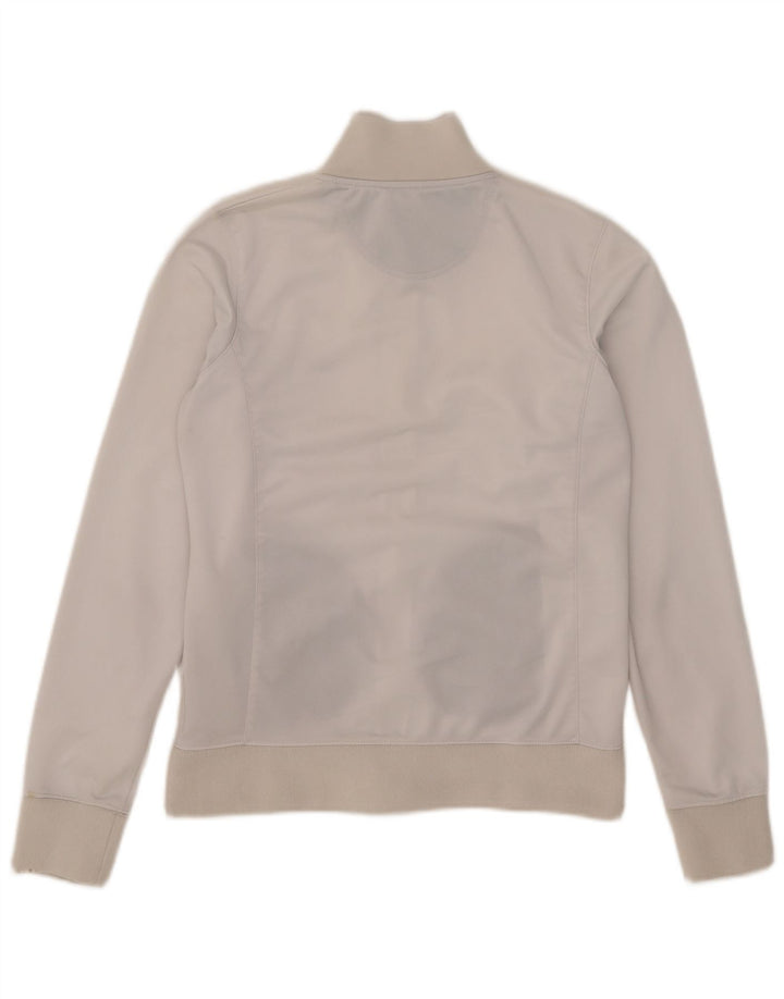 Diadora Womens Tracksuit Top Jacket UK 14 Large White Polyester