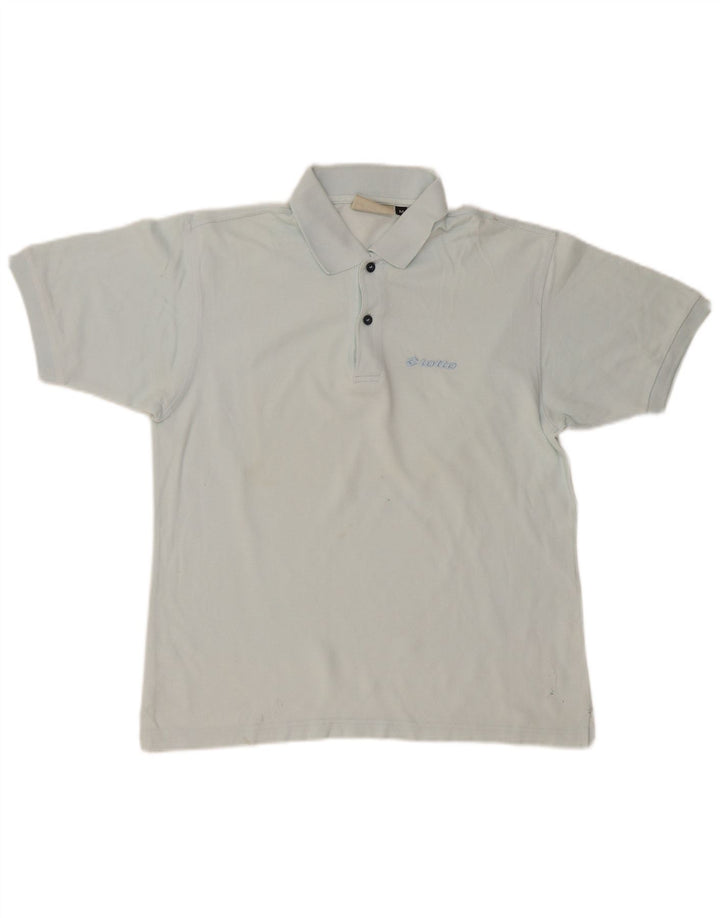 Lotto Mens Polo Shirt Medium Blue