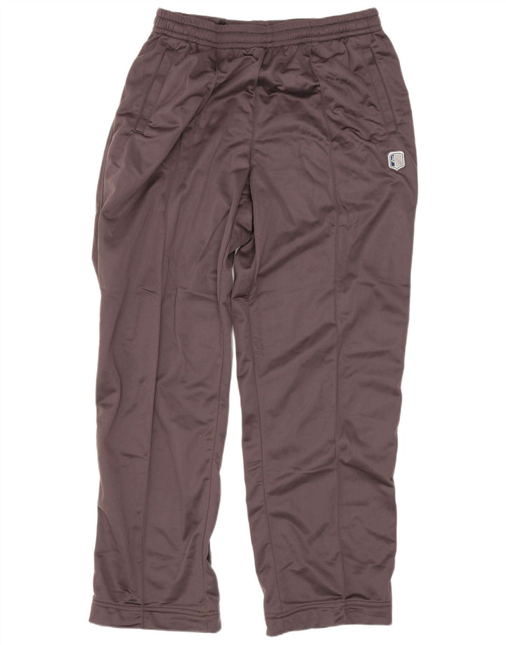 Asics Mens Regular Tracksuit Trousers XL Grey Polyester