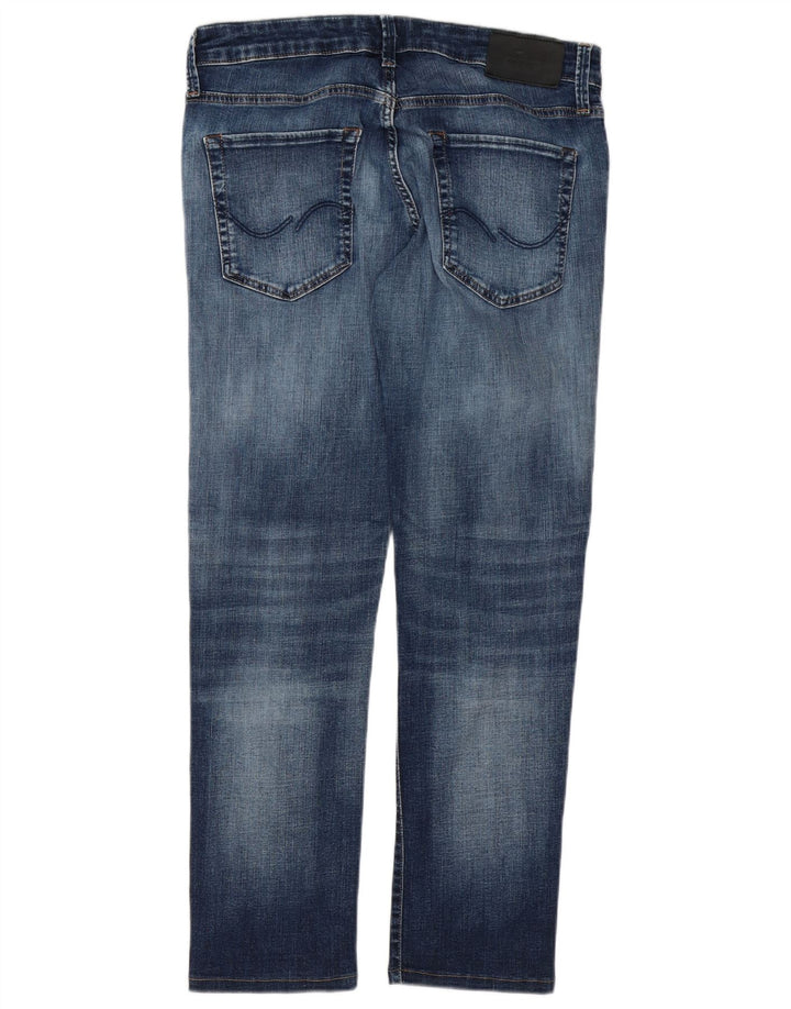 Jack & Jones Mens Slim Jeans W32 L29 Blue Cotton