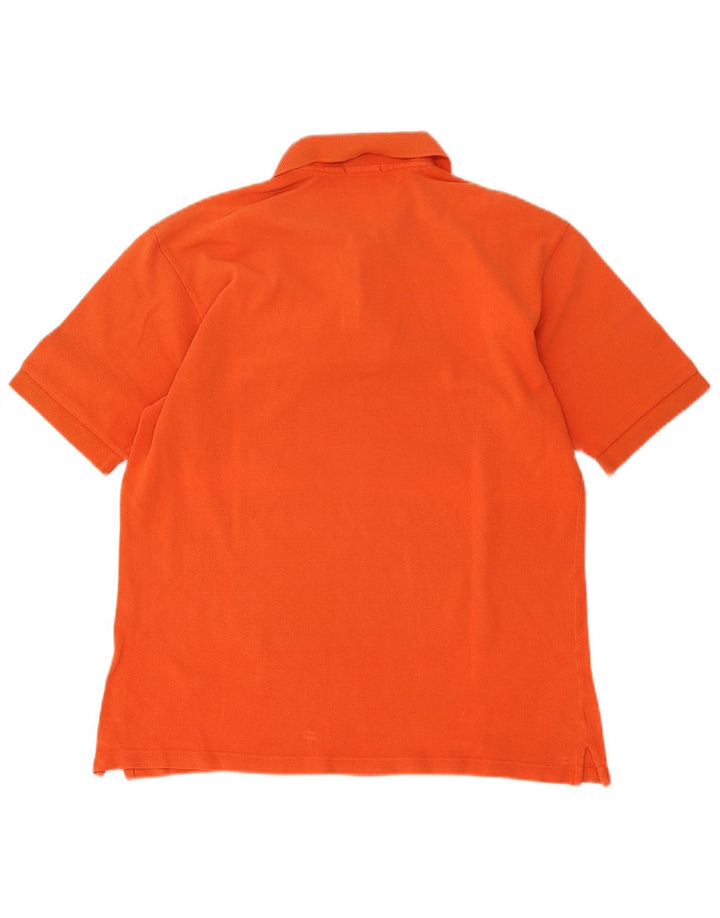 Belfe & Mens Polo Shirt Medium Orange