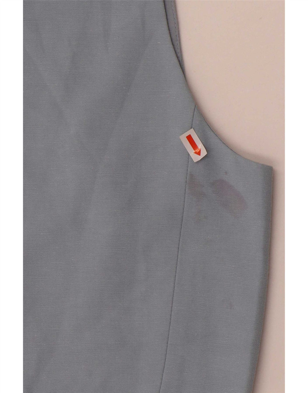 Zara Womens Waistcoat UK 12 Medium Blue