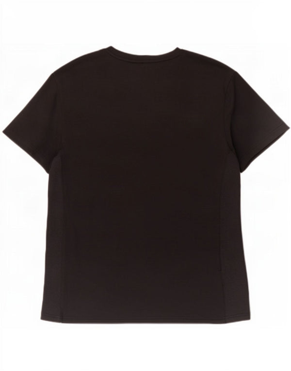 Calvin Klein Womens Body Fit T-Shirt Top Large Black Cotton