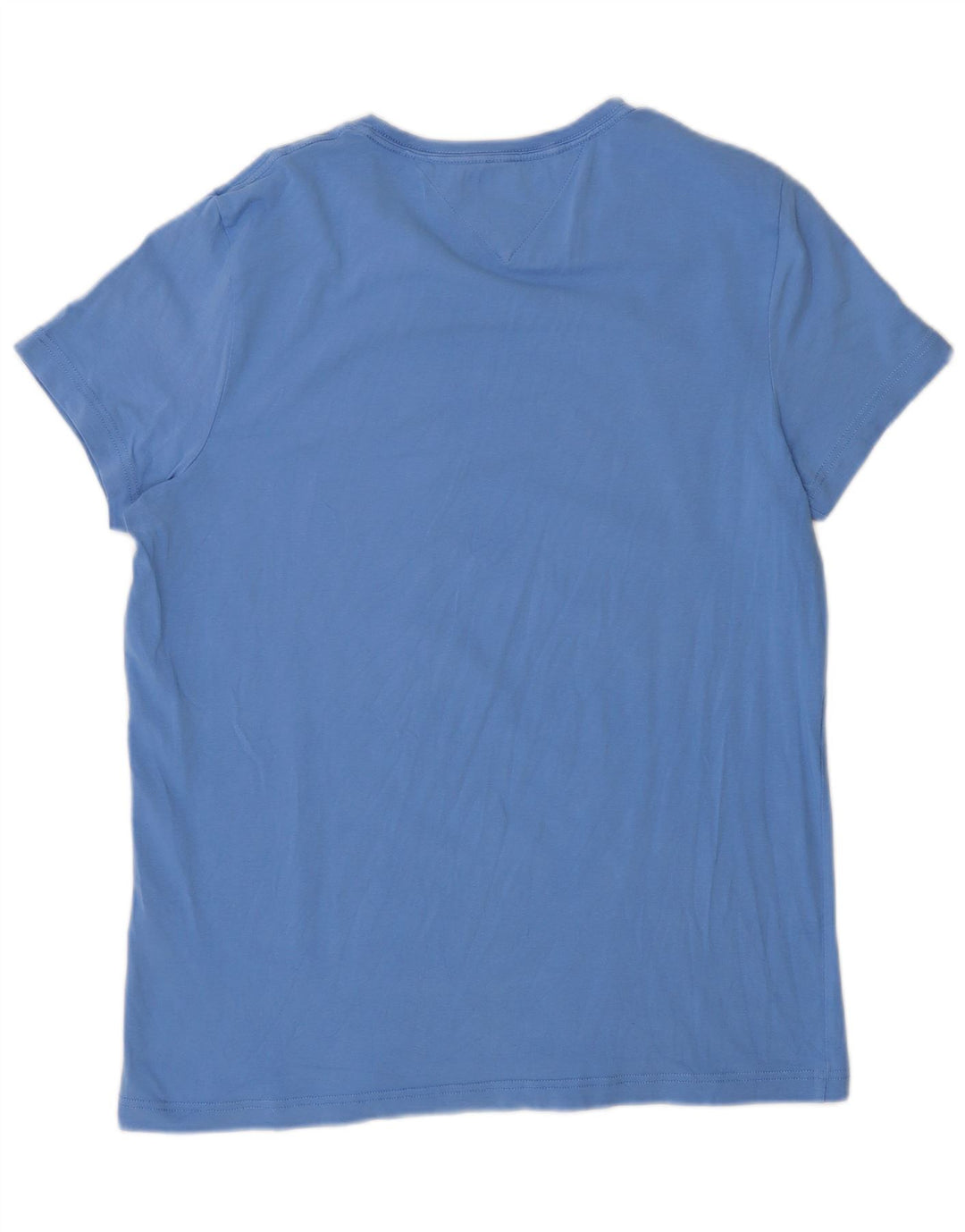 Tommy Hilfiger Mens Extra Slim T-Shirt Top Large Blue Cotton
