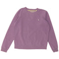 JACK WILLS Womens Crop Oversized Sweatshirt Jumper UK 8 Small Purple