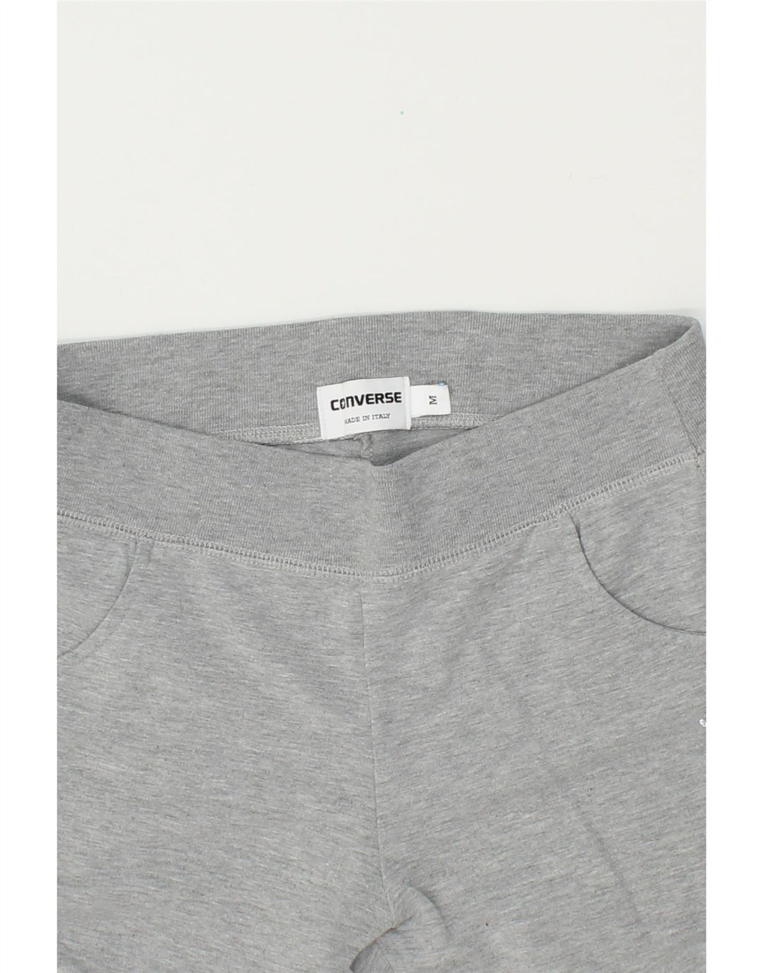 CONVERSE Womens Tracksuit Trousers UK 12 Medium Grey Cotton Vintage Converse and Second-Hand Converse from Messina Hembry 