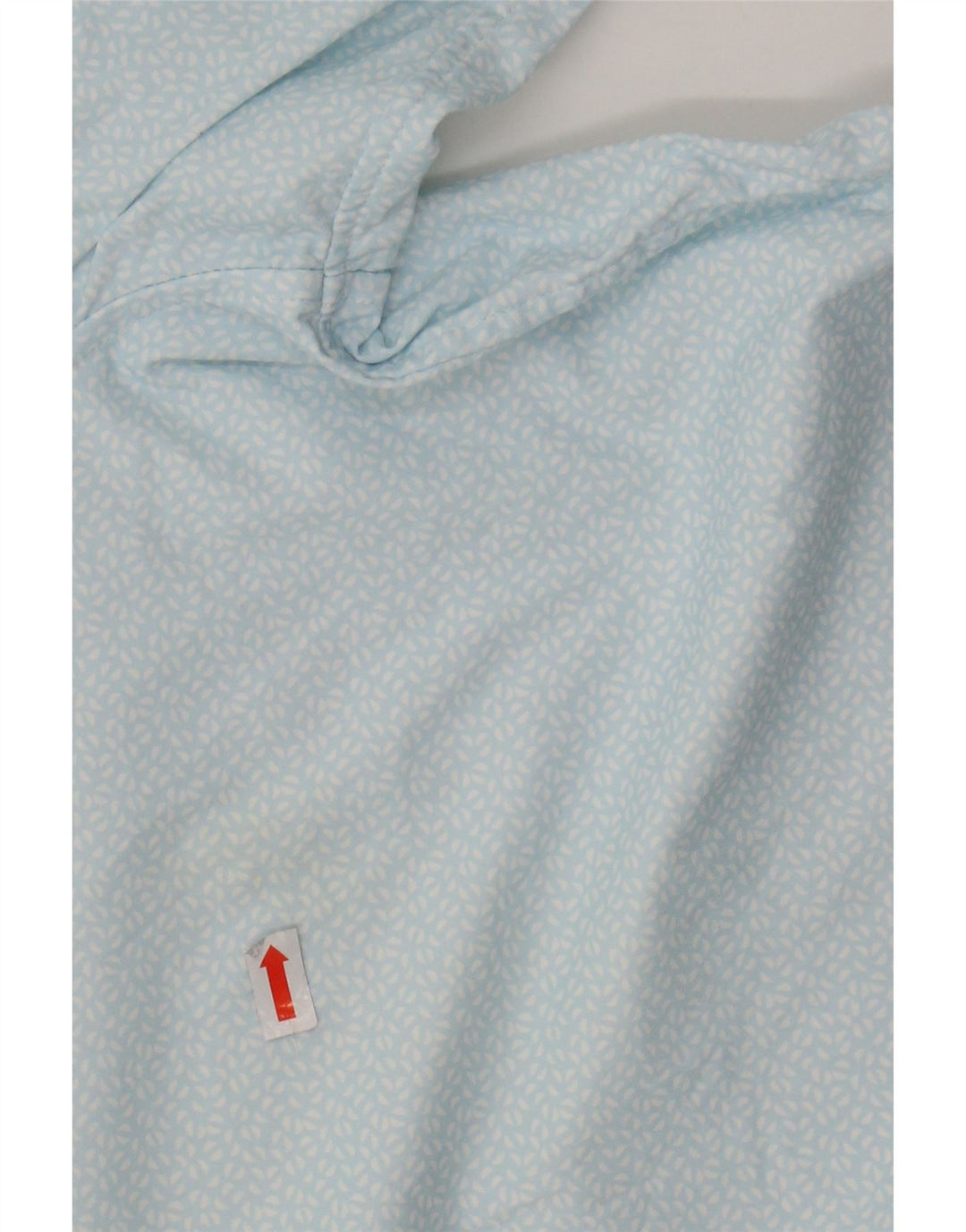 BONOBOS Mens Athletic Fit  Shirt Large Blue Spotted Nylon