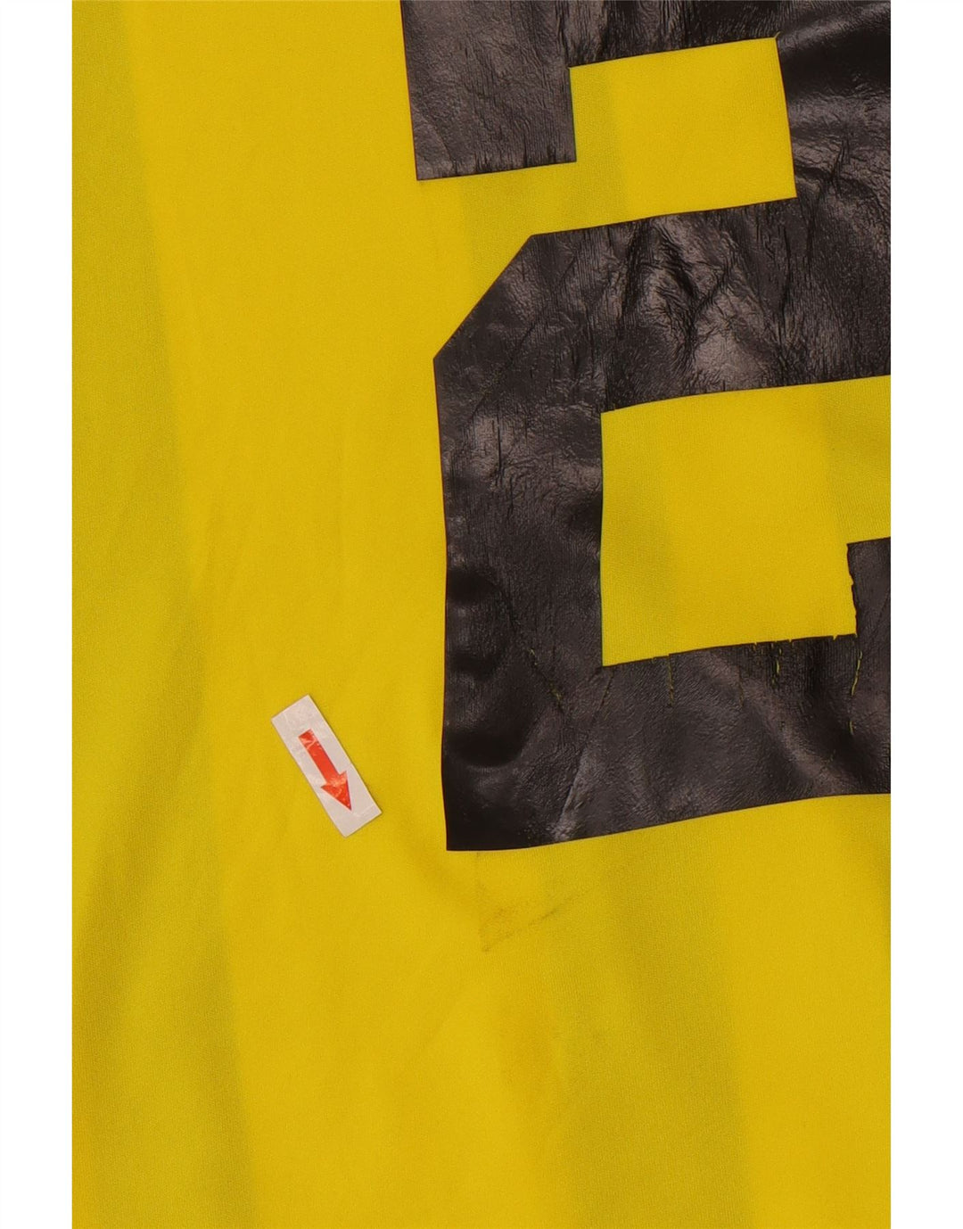 Adidas Mens Aeroready Graphic T-Shirt Top Medium Yellow Striped Polyester