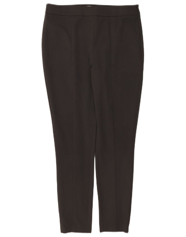 REISS Womens Slim Chino Trousers UK 12 Medium W30 L28 Grey Polyester