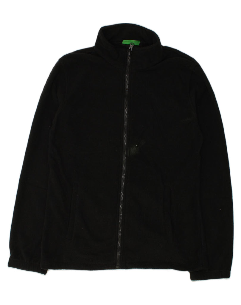 MOUNTAIN WAREHOUSE Boys Fleece Jacket 12-13 Years Black Polyester | Vintage Mountain Warehouse | Thrift | Second-Hand Mountain Warehouse | Used Clothing | Messina Hembry 