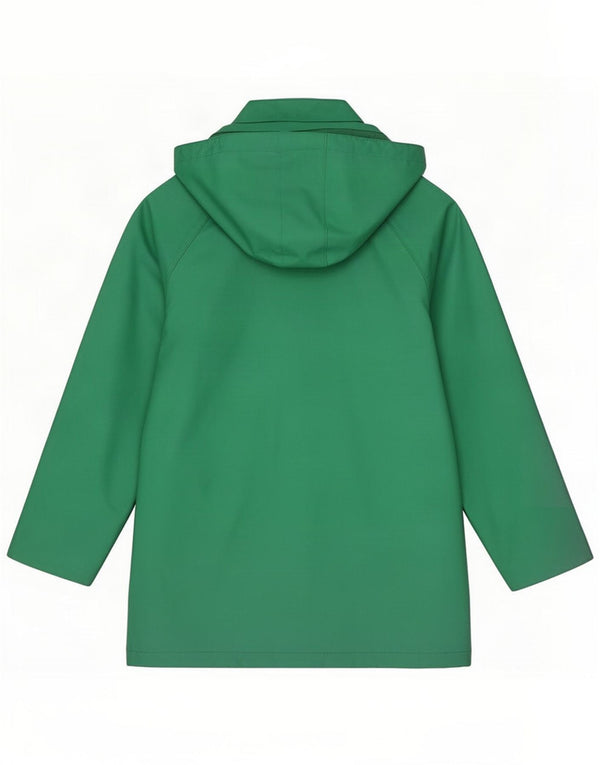 Marina Yachting Mens Hooded Windbreaker Coat UK 38 Medium Green Polyamide