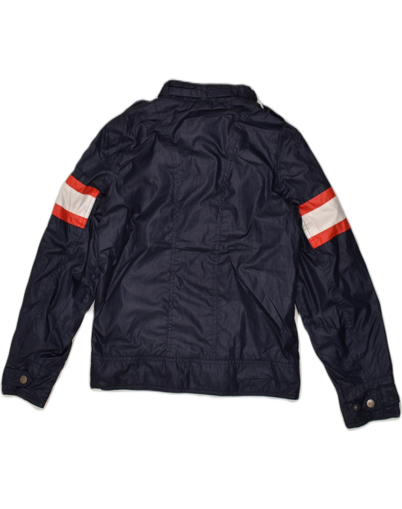 LEE Boys Bomber Jacket 9-10 Years Navy Blue Polyester | Vintage Lee | Thrift | Second-Hand Lee | Used Clothing | Messina Hembry 