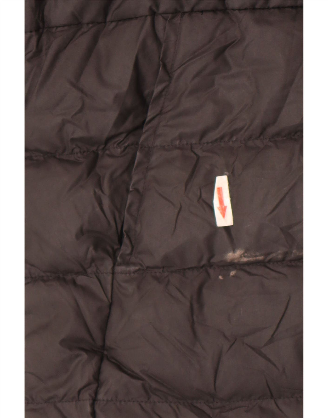The North Face Boys Hooded Padded Jacket 13-14 Years XL Black Polyester