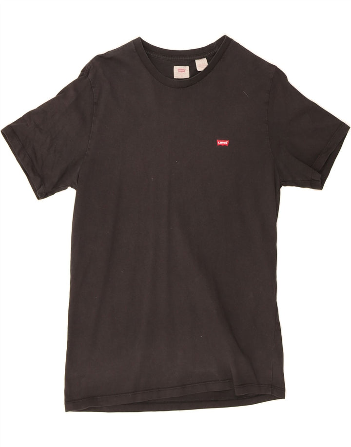 LEVI'S Mens T-Shirt Top Medium Black Cotton Vintage Levi's and Second-Hand Levi's from Messina Hembry 