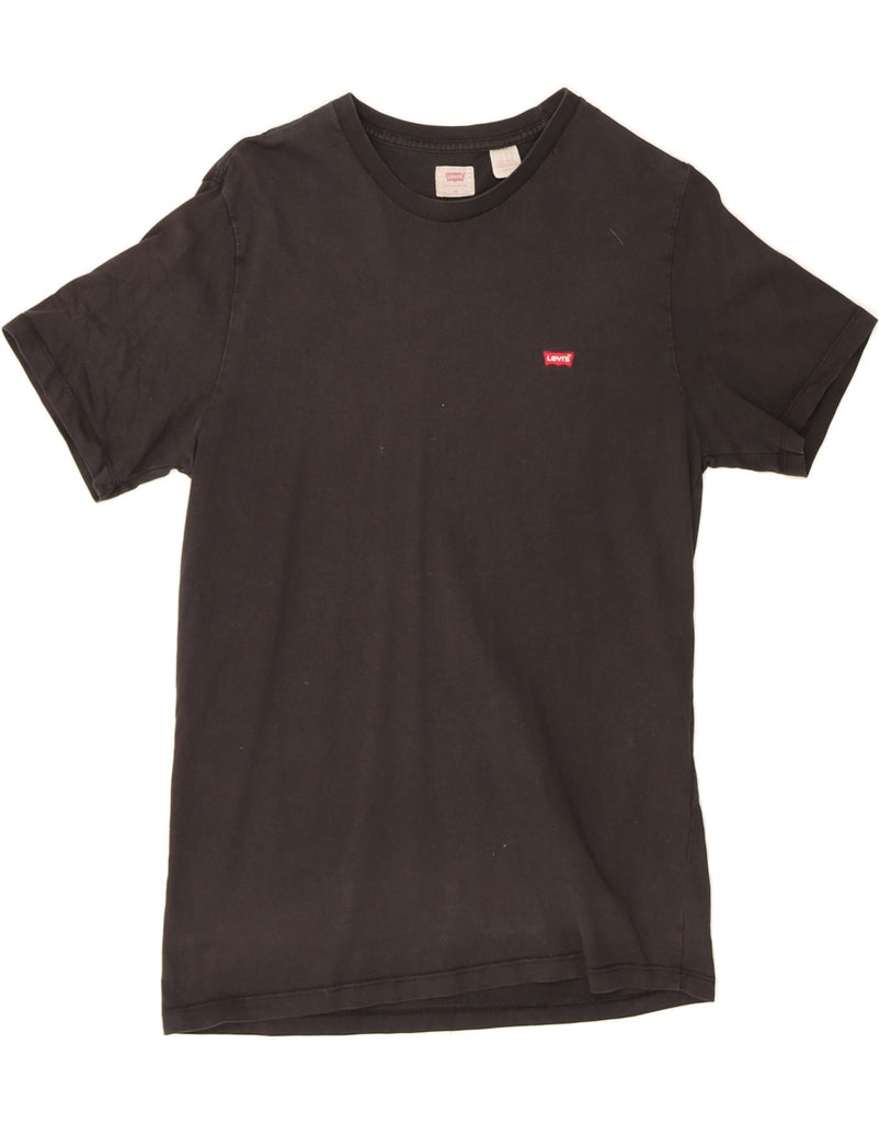 LEVI'S Mens T-Shirt Top Medium Black Cotton Vintage Levi's and Second-Hand Levi's from Messina Hembry 