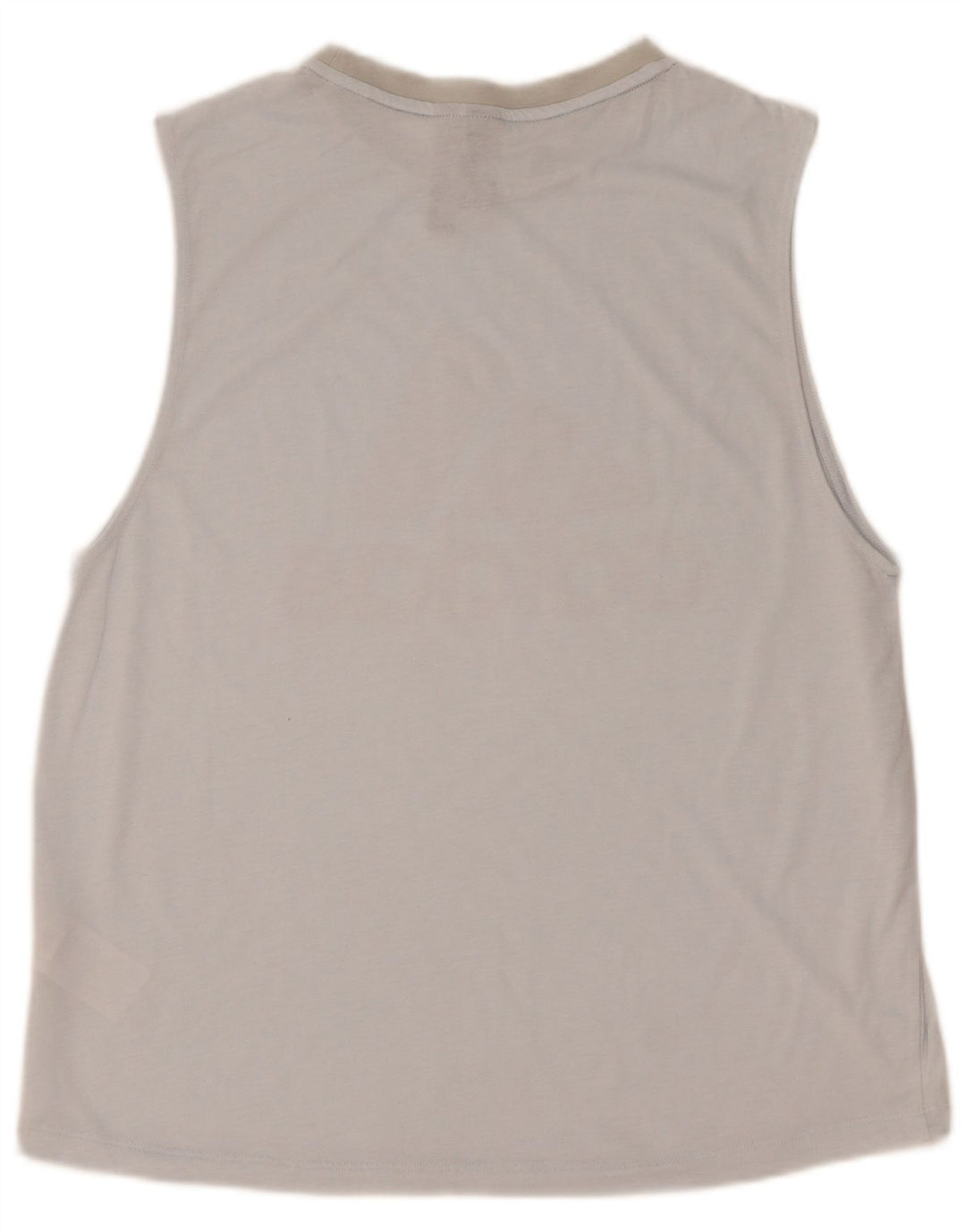 Adidas Womens Graphic Vest Top UK 12/14 Medium Blue Polyester