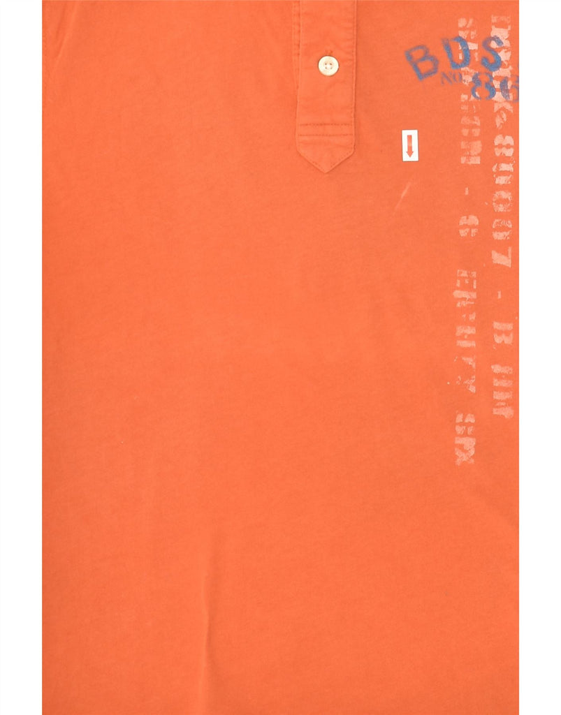 GAP Boys Graphic Polo Shirt 11-12 Years XL  Orange Cotton | Vintage Gap | Thrift | Second-Hand Gap | Used Clothing | Messina Hembry 