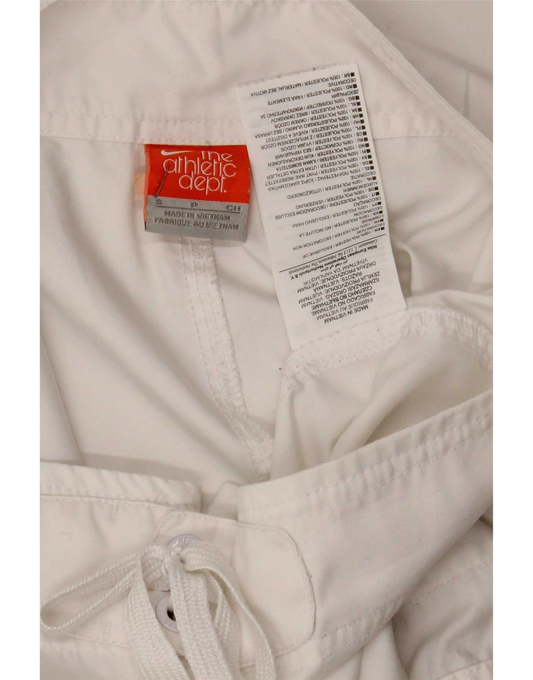 Nike Mens Swimming Shorts Small White Polyester
