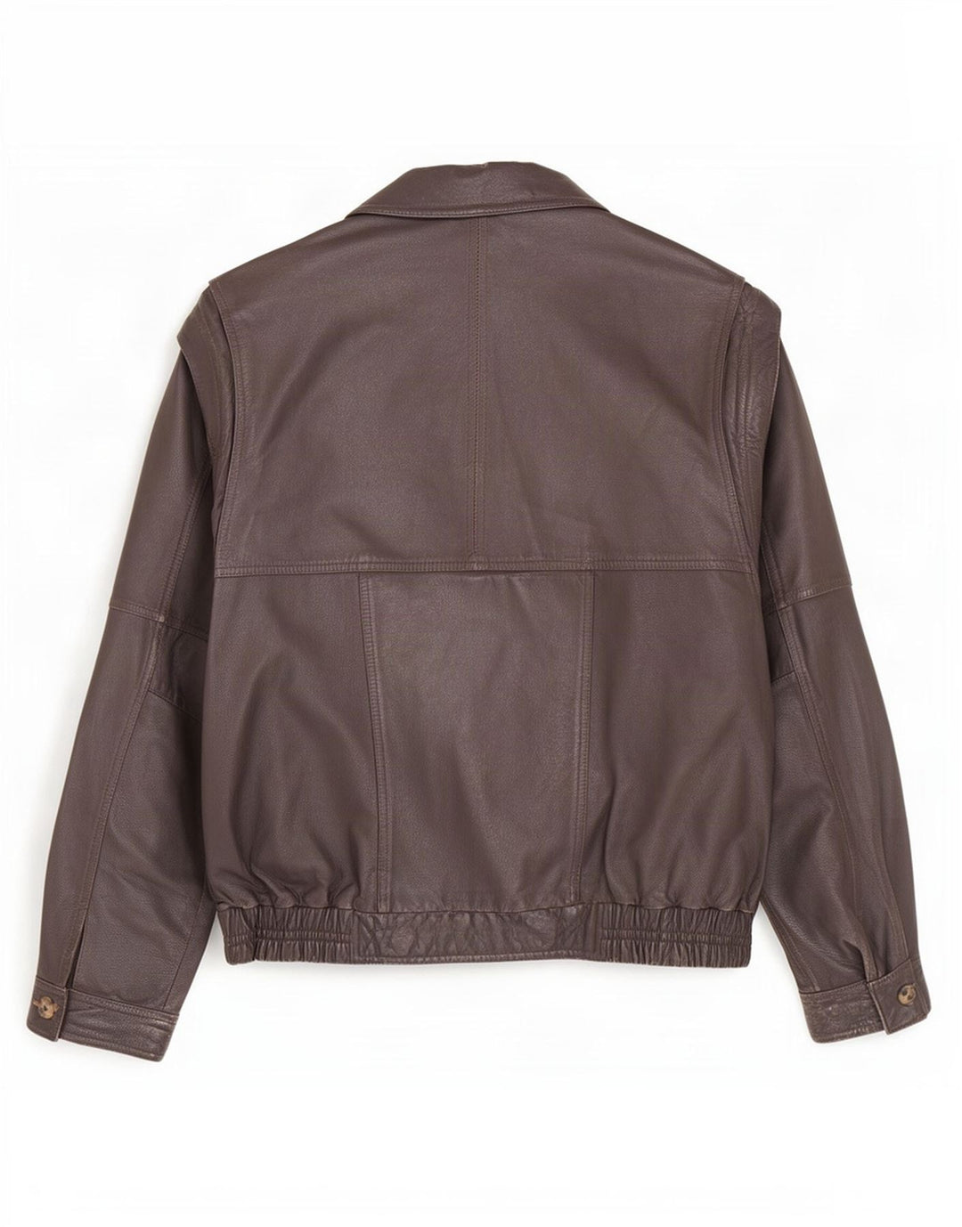 Vintage Mens Leather Jacket UK 42 XL Brown