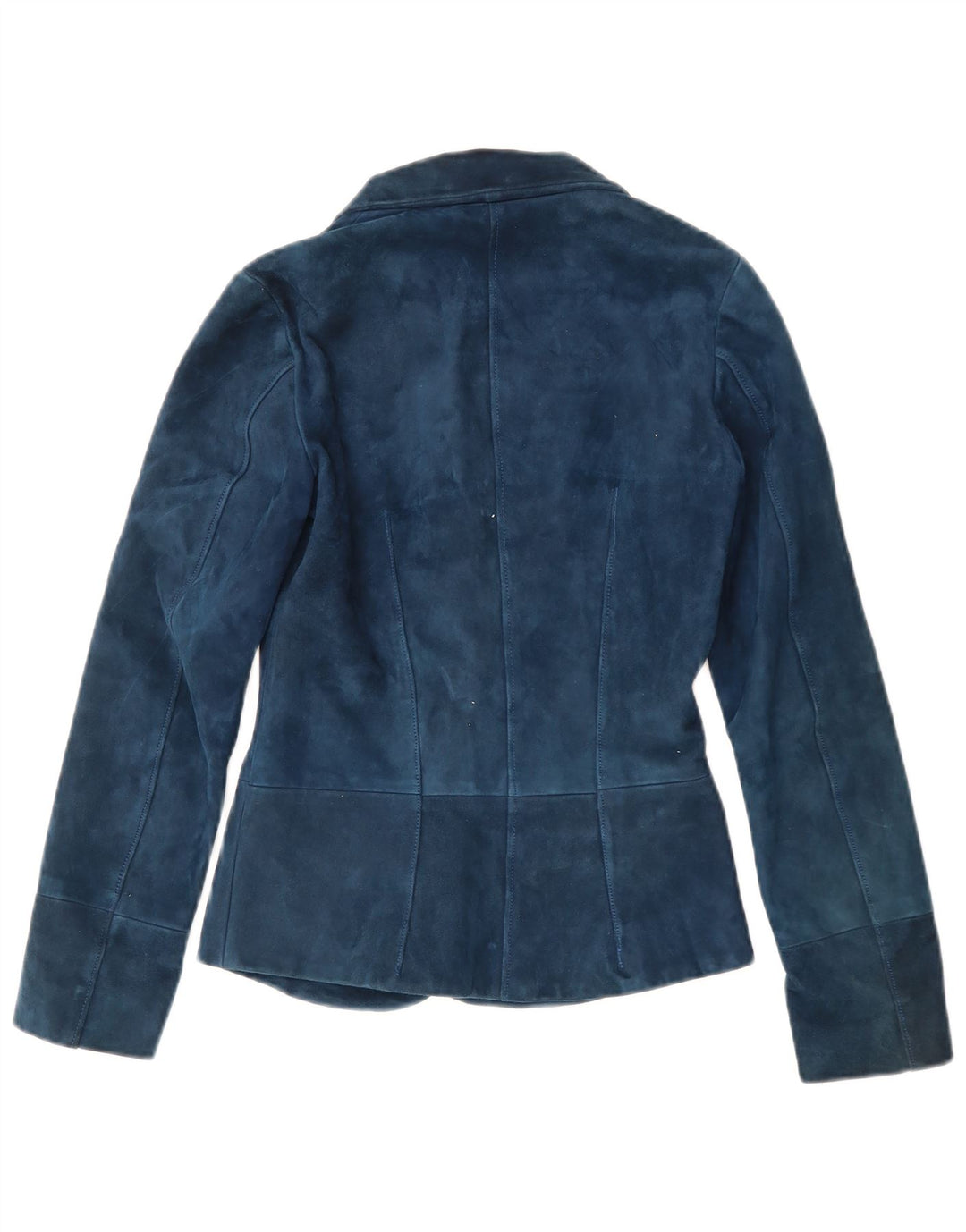 Vintage Womens 2 Button Blazer Jacket UK 4 XS Navy Blue